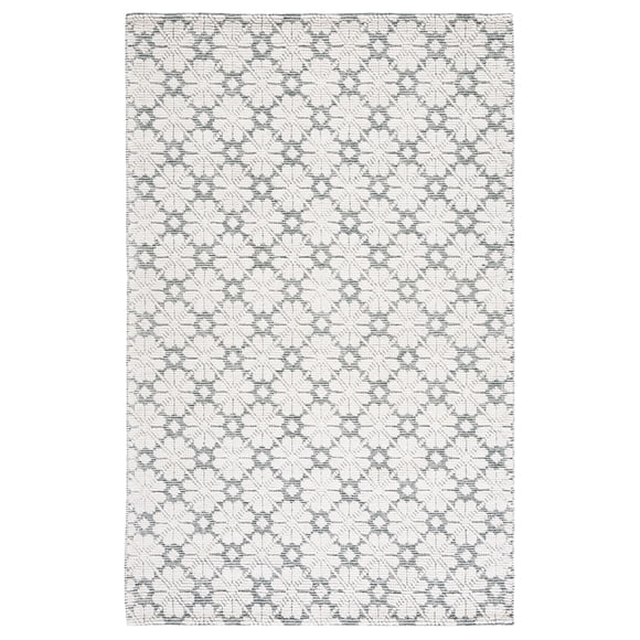 SAFAVIEH Martha Stewart Vermont Floral Area Rug, Ivory/Green, 3' x 5'