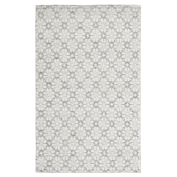 SAFAVIEH Martha Stewart Vermont Floral Area Rug, Ivory/Grey, 3' x 5'