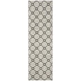 thumbnail image 1 of SAFAVIEH Martha Stewart Vermont Floral Runner Rug, Ivory/Black, 2'3" x 8', 1 of 8