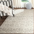 thumbnail image 1 of SAFAVIEH Martha Stewart Vermont Geometric Circles Ru Area Rug, Grey/Ivory, 4' x 6', 1 of 6