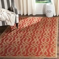 thumbnail image 1 of SAFAVIEH Martha Stewart Villa Screen Geometric Area Rug, Cinnamon Stick, 8' x 11'2", 1 of 6