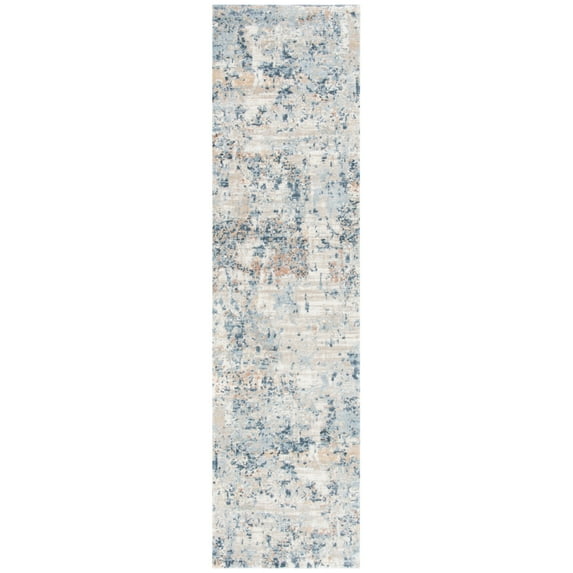 SAFAVIEH Martha Stewart Winchester Abstract Runner Rug, Cream/Beige, 2'2" x 8'