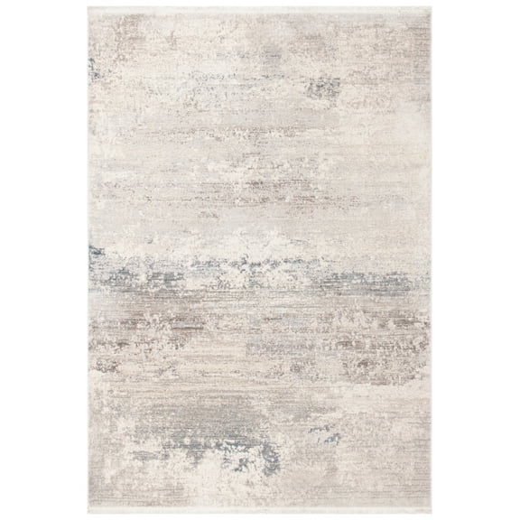 SAFAVIEH Marvel Frank Distressed Area Rug, Beige/Silver, 5'1" x 7'6"