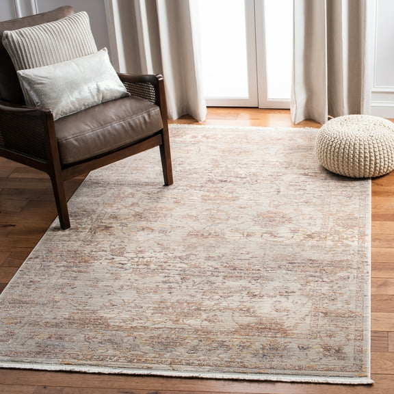 SAFAVIEH Marvel Nanda Medallion Area Rug, Beige/Gold, 8' x 10'