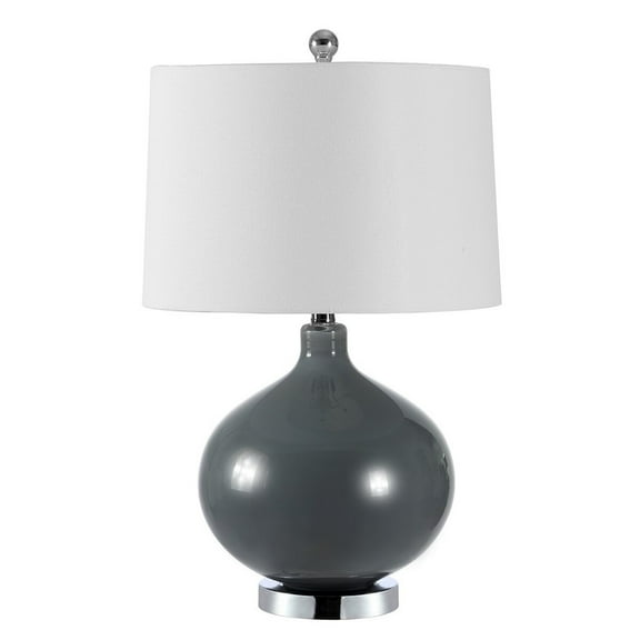 SAFAVIEH Masera 25 in. Contemporary Table Lamps, Grey, Set of 2