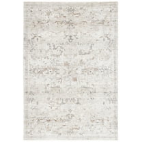 SAFAVIEH Mason Eadaoin Medallion Polyester Area Rug, Green/Beige, 8' x 10'