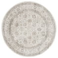 thumbnail image 1 of SAFAVIEH Mason Elisa Medallion Polyester Area Rug, Ivory/Beige Gray, 6'3" x 6'3" Round, 1 of 10