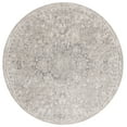 thumbnail image 1 of SAFAVIEH Mason Mia Medallion Polyester Area Rug, Beige/Dark Gray, 6'3" x 6'3" Round, 1 of 10