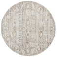 thumbnail image 1 of SAFAVIEH Mason Raeyln Medallion Polyester Area Rug, Gray/Beige, 6'3" x 6'3" Round, 1 of 10
