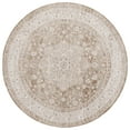 thumbnail image 1 of SAFAVIEH Mason Winslow Medallion Polyester Area Rug, Beige/Green, 6'3" x 6'3" Round, 1 of 10