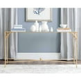 thumbnail image 1 of SAFAVIEH Maurice Solid Classic Console, Gold/Tempered Glass Top, 1 of 4