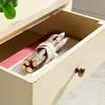 thumbnail image 1 of SAFAVIEH Maxine Nightstand With Storage Drawer Vanilla, 1 of 7