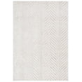 thumbnail image 1 of SAFAVIEH Maya Addison Wavy Striped Area Rug, Ivory/Beige, 4' x 6', 1 of 10