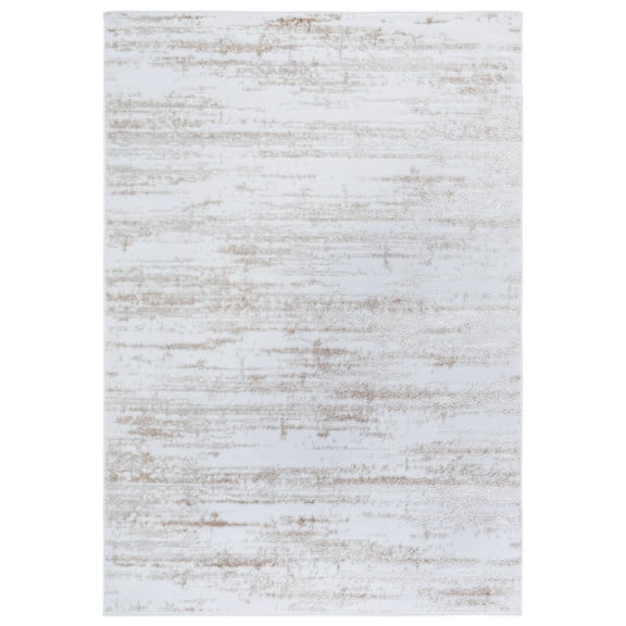 SAFAVIEH Maya Elvina Abstract Area Rug, Ivory/Beige, 8' x 10'