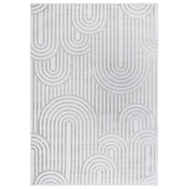 SAFAVIEH Maya Emmerson Geometric Area Rug, Ivory, 8' x 10'