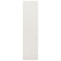 SAFAVIEH Maya Kodey Geometric Runner Rug, Ivory/Beige, 2' x 8'