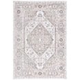 thumbnail image 1 of SAFAVIEH Maya Laura Medallion Area Rug, Ivory/Gray Beige, 8' x 10', 1 of 10
