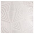 thumbnail image 1 of SAFAVIEH Maya Musa Geometric Area Rug, Taupe/Ivory, 6'7" x 6'7" Square, 1 of 10