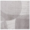 thumbnail image 1 of SAFAVIEH Maya Thalia Geometric Area Rug, Ivory/Grey, 6'7" x 6'7" Square, 1 of 11