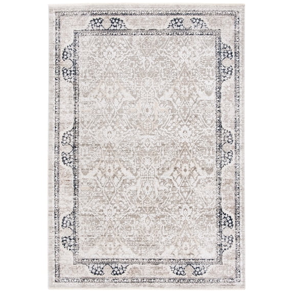 SAFAVIEH Mayflower Codie Medallion Area Rug, Ivory/Beige, 5'5" x 7'6"