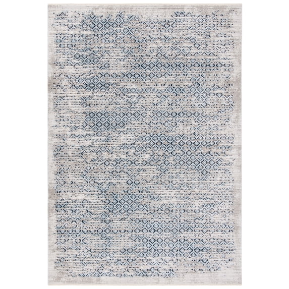 SAFAVIEH Mayflower Collection MAY257B Ivory / Blue Rug