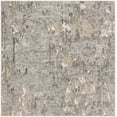 thumbnail image 1 of SAFAVIEH Meadow Bairre Abstract Area Rug, Grey, 3' x 3' Square, 1 of 9