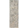 thumbnail image 1 of SAFAVIEH Meadow Bairre Abstract Runner Rug, Grey, 2'7" x 12', 1 of 7
