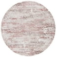 thumbnail image 1 of SAFAVIEH Meadow Beulah Abstract Area Rug, Beige/Pink, 3' x 3' Round, 1 of 8