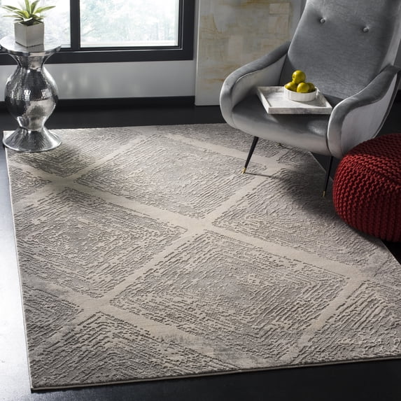 Safavieh Meadow Branden Geometric Area Rug, Taupe, 5'3" x 7'6"