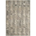 thumbnail image 1 of SAFAVIEH Meadow Brandt Geometric Area Rug, Ivory/Grey, 6'7" x 9', 1 of 3