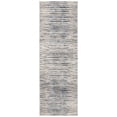 thumbnail image 1 of SAFAVIEH Meadow Carolus Striped Runner Rug, Grey/Light Grey, 2'7" x 10', 1 of 8