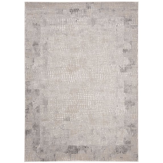 SAFAVIEH Meadow Curtis Abstract Area Rug, Taupe/Grey, 5'3" x 7'6"