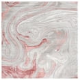 thumbnail image 1 of SAFAVIEH Meadow Felicity Abstract Area Rug, Light Grey/Pink, 6'7" x 6'7" Square, 1 of 11