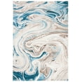 thumbnail image 1 of SAFAVIEH Meadow Felicity Wavy Marble Area Rug, Beige/Blue, 8' x 10', 1 of 7