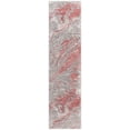 thumbnail image 1 of SAFAVIEH Meadow Giovanni Abstract Runner Rug, Grey/Pink, 2' x 8', 1 of 7