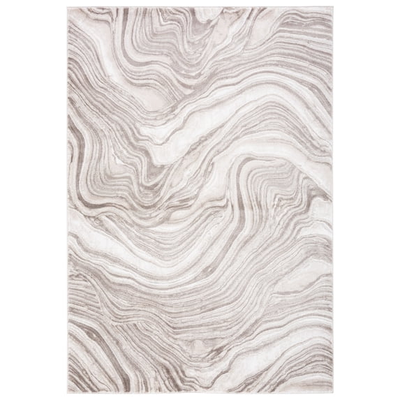 SAFAVIEH Meadow Joey Wavy Marble Area Rug, Beige, 8' x 10'