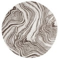 thumbnail image 1 of SAFAVIEH Meadow Joey Abstract Area Rug, Brown/Beige, 6'7" x 6'7" Round, 1 of 10