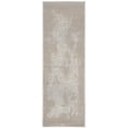 thumbnail image 1 of SAFAVIEH Meadow Lactrice Polka Dot Runner Rug, Ivory/Grey, 2'7" x 12', 1 of 8