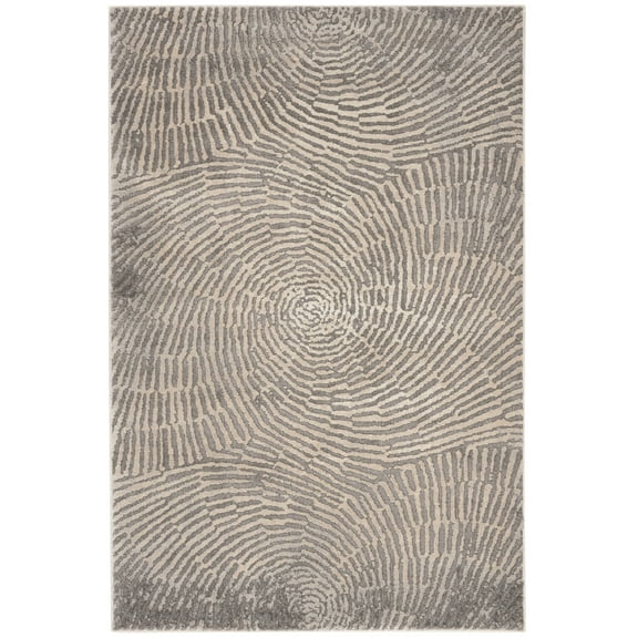 SAFAVIEH Meadow Landen Geometric Area Rug, Taupe, 2'7" x 4'