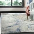 thumbnail image 1 of SAFAVIEH Meadow Nikeisha Abstract Area Rug, Navy/Ivory, 4' x 6', 1 of 7