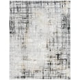 thumbnail image 1 of SAFAVIEH Meadow Roger Distressed Area Rug, Light Grey/Black, 9' x 12', 1 of 8