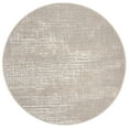 thumbnail image 1 of SAFAVIEH Meadow Valery Abstract Area Rug, Ivory/Grey, 5' x 5' Round, 1 of 8