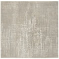 thumbnail image 1 of SAFAVIEH Meadow Valery Abstract Area Rug, Ivory/Grey, 5' x 5' Square, 1 of 9