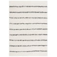 thumbnail image 1 of SAFAVIEH Melody Cora Abstract Polyester Area Rug, Ivory/Black, 6' x 9', 1 of 11