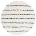 thumbnail image 1 of SAFAVIEH Melody Cora Modern Area Rug, Ivory/Black, 6'7" x 6'7" Round, 1 of 8