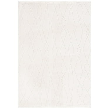 SAFAVIEH Melody Cory Modern Area Rug, Ivory/Beige, 5'3" x 7'6"
