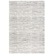 SAFAVIEH Melody Leo Modern Area Rug, Ivory/Black, 5'3" x 7'6"