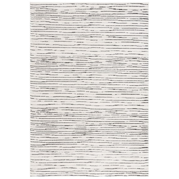 SAFAVIEH Melody Leo Modern Area Rug, Ivory/Black, 8' x 10'