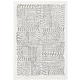 thumbnail image 1 of SAFAVIEH Melody Natalee Geometric Polyester Area Rug, Ivory/Black, 3' x 5', 1 of 10