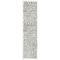 thumbnail image 1 of SAFAVIEH Melody Natalee Geometric Polyester Runner Rug, Ivory/Black, 2'2" x 6', 1 of 11